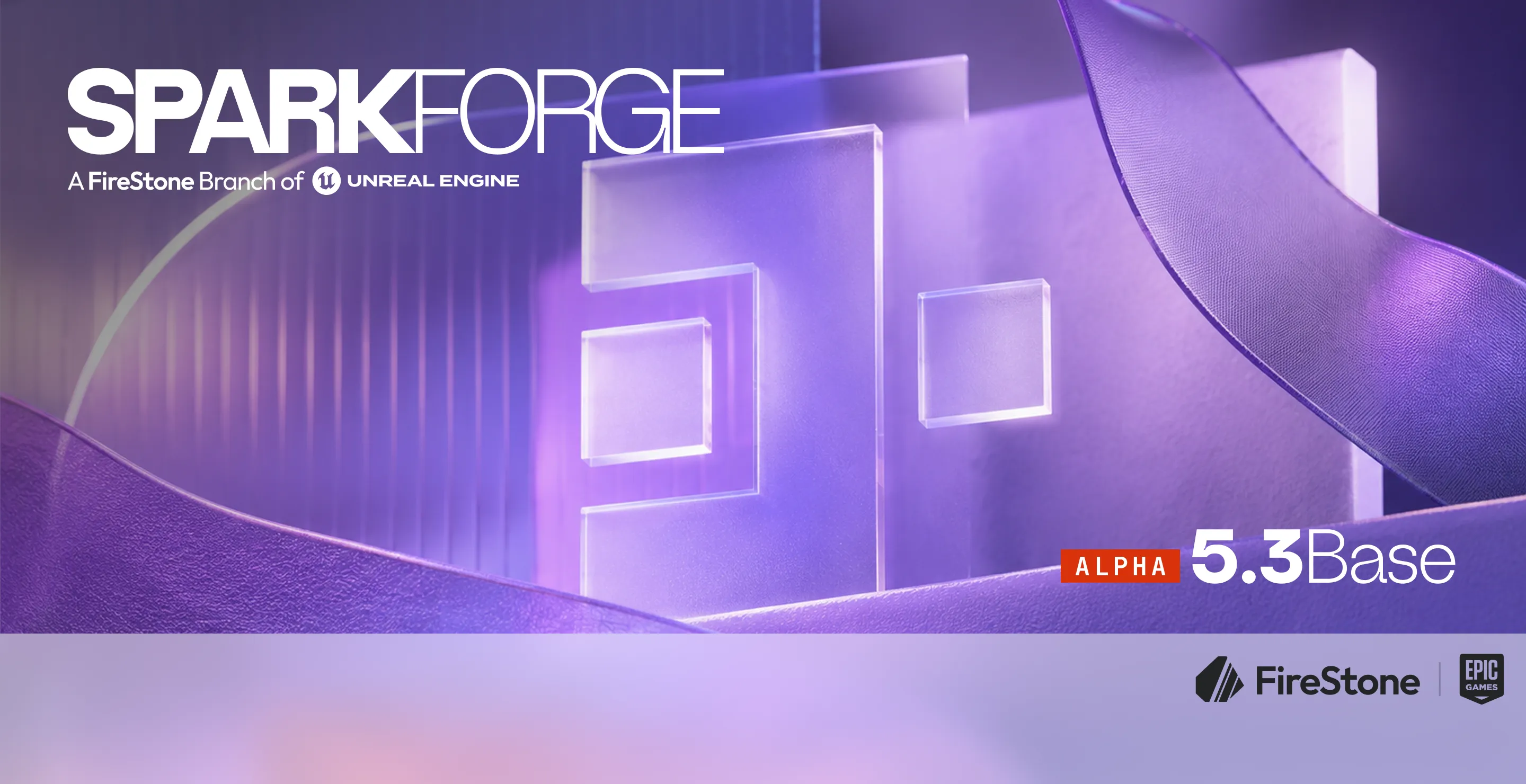 SparkForge 燧光 - Splash 概念视觉图 1。